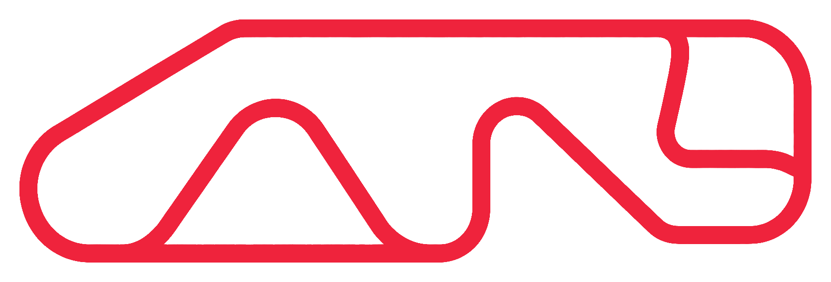 Mappa del circuito kart di Magadino in Ticino
